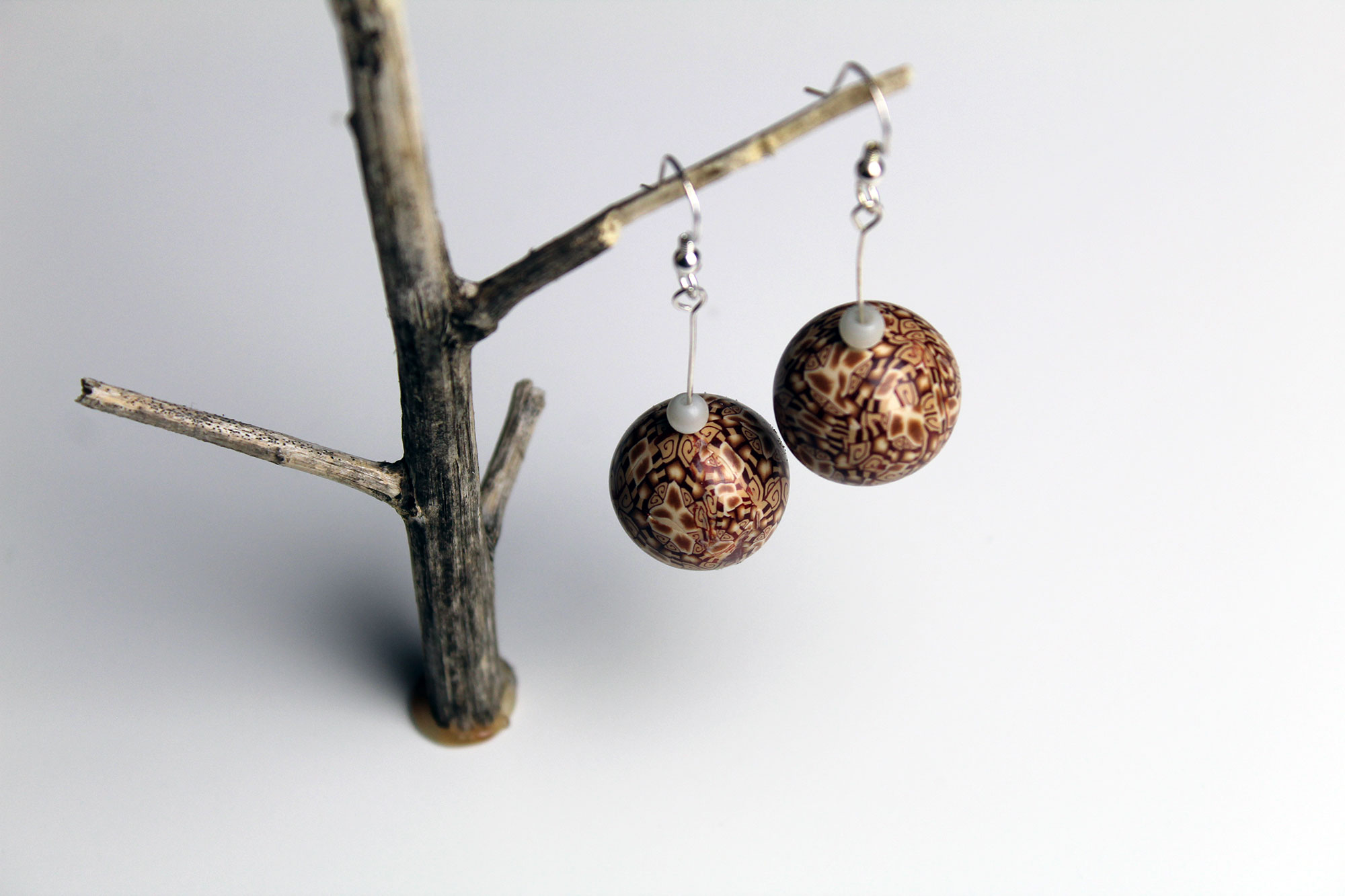 Pendientes filigrana otoño - Imagen 2