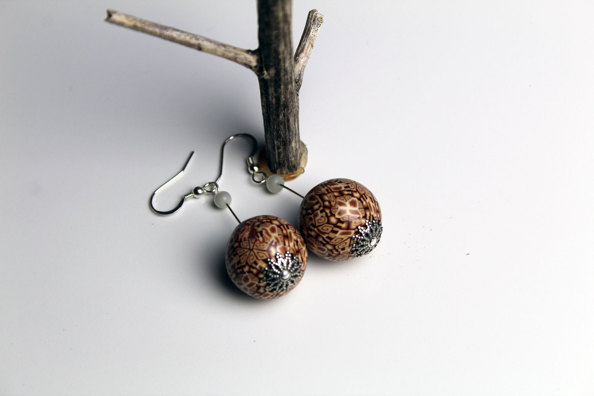 Pendientes filigrana otoño