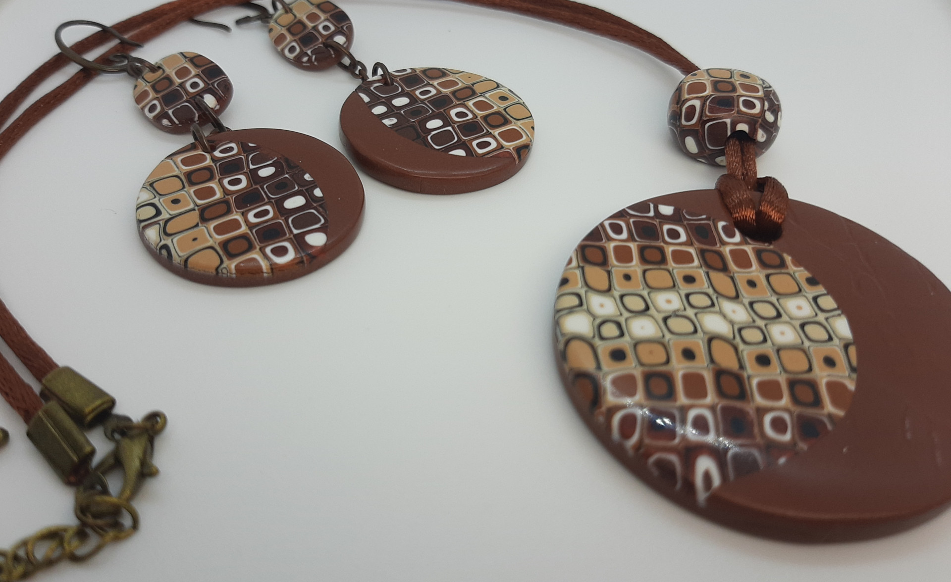 Pendientes retro combinado - Imagen 5