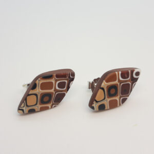 Pendientes Botón Arcilla Polimérica