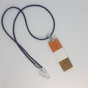 Colgante geometría cuadrangular cálida