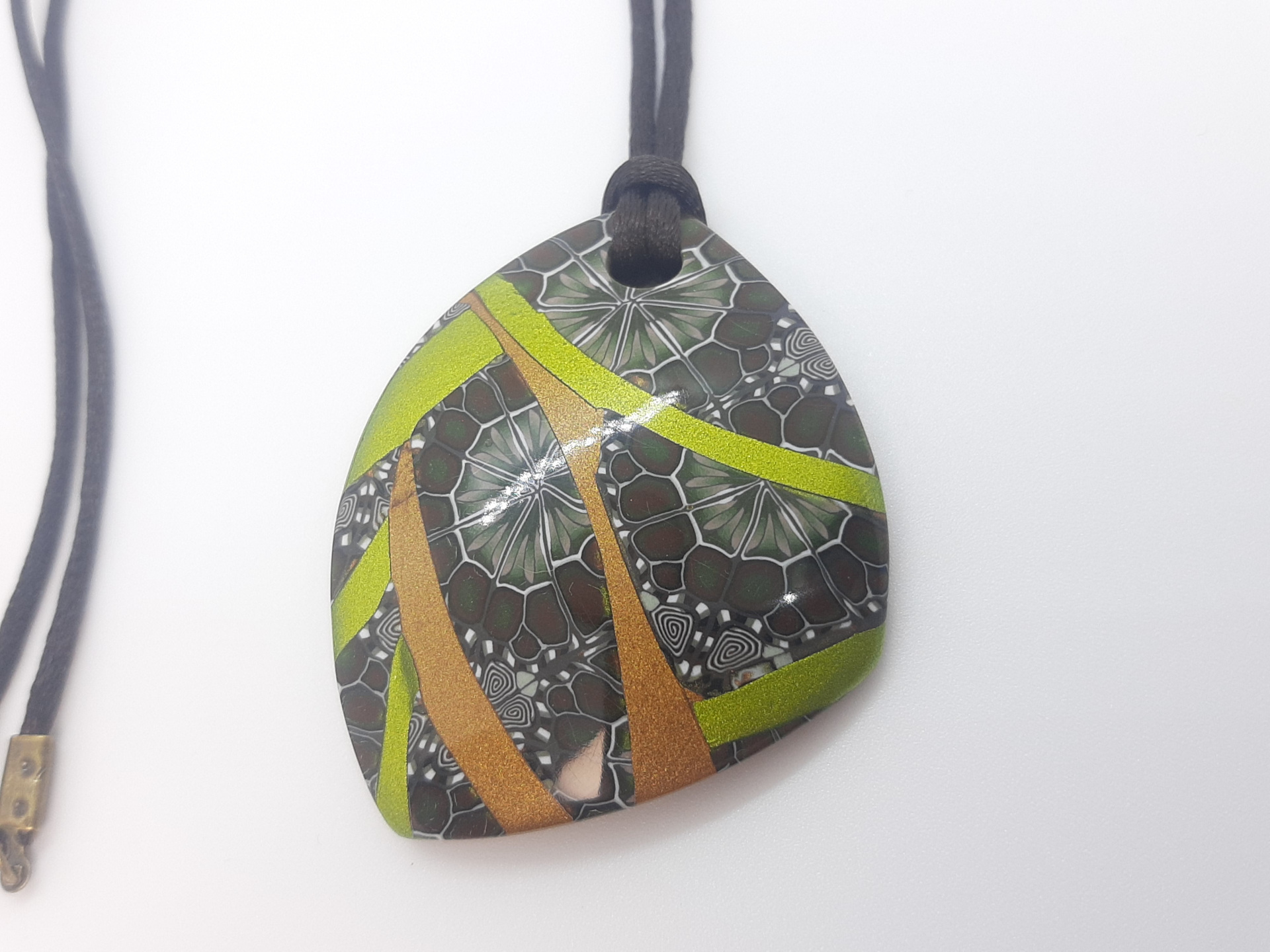 Colgante vidriera mosaico - Imagen 2