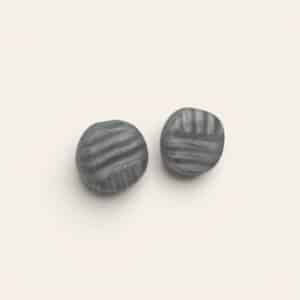 Pendientes Mini Círculo Plata Metalizado