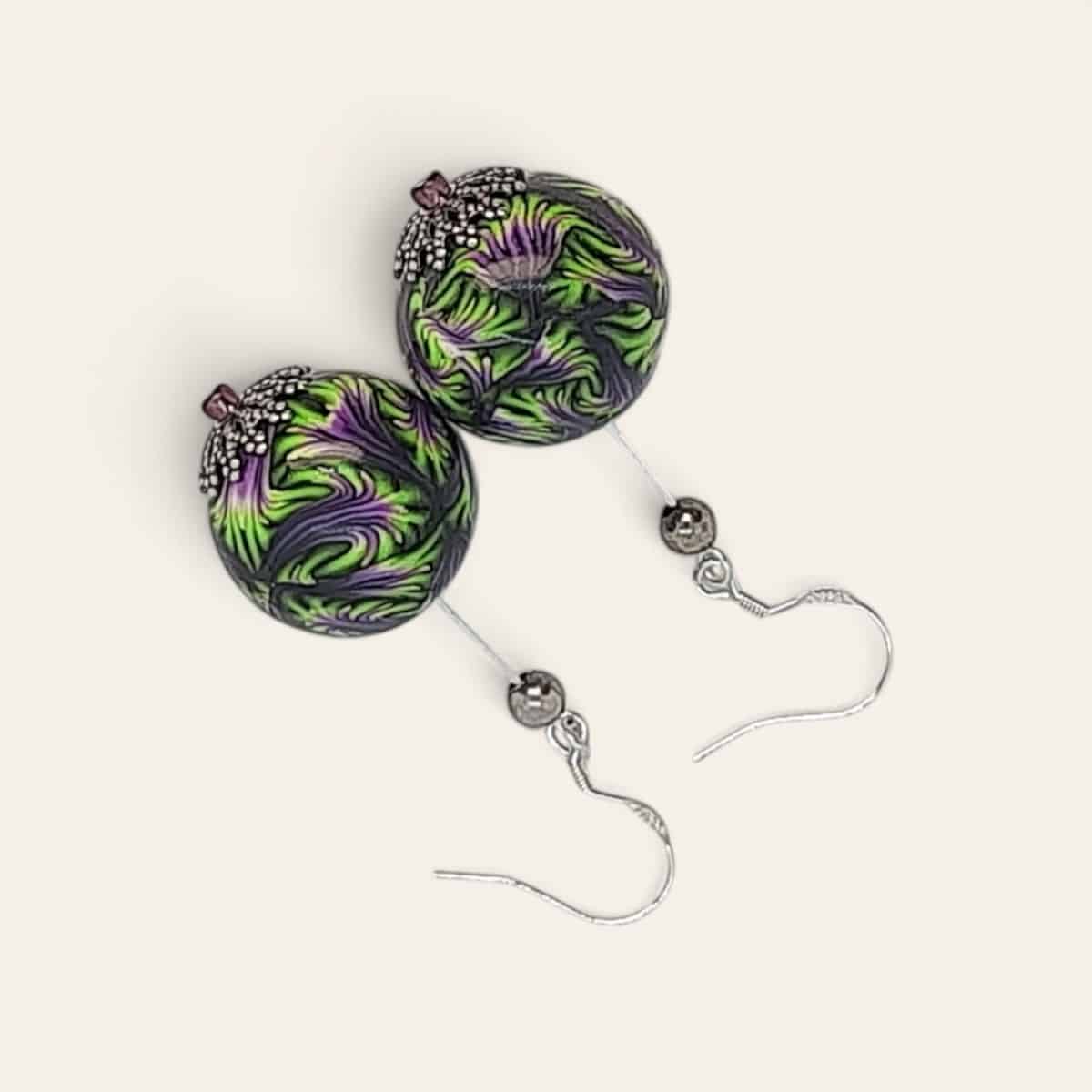 Pendientes Paraíso Floral Esfera