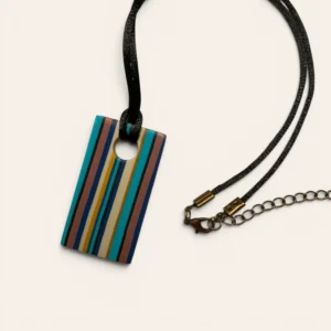 Colgante Rayas Riviera Rectangular