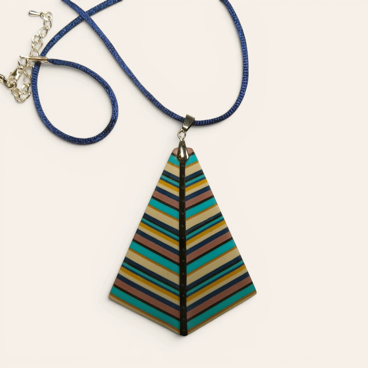 Colgante Rayas Riviera Triangular