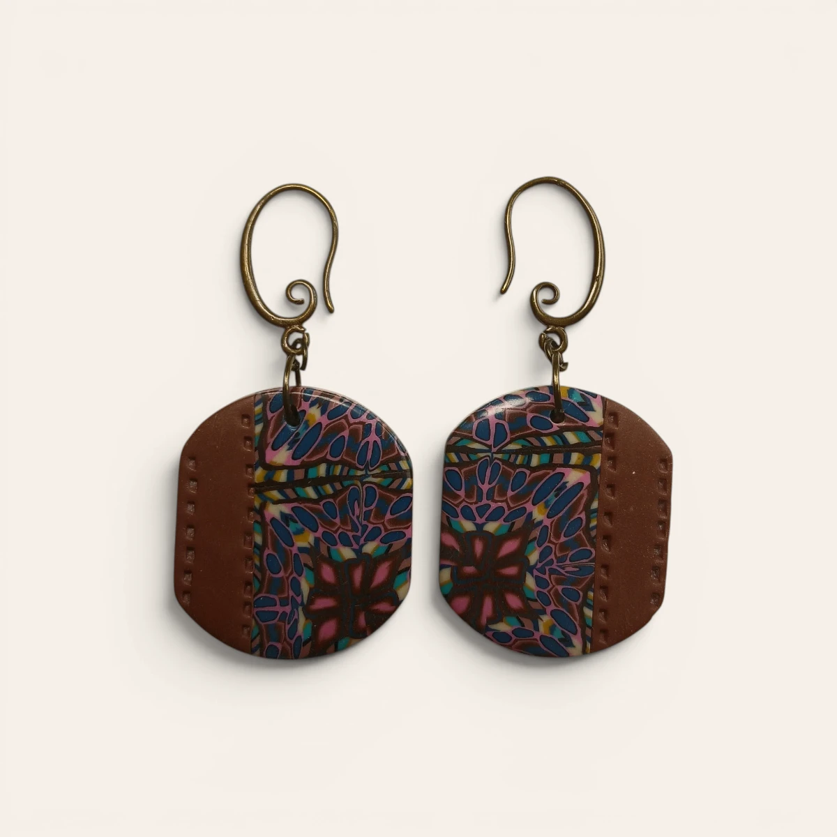 Pendientes Mosaico Riviera Costura